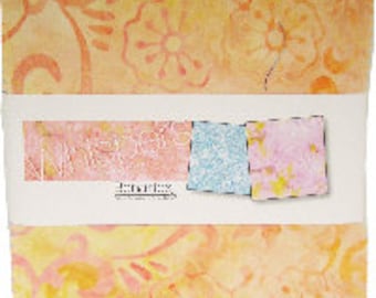 Bali Batik Whispers 5X5 Pack 42 5-inch Squares Charm Pack Benartex