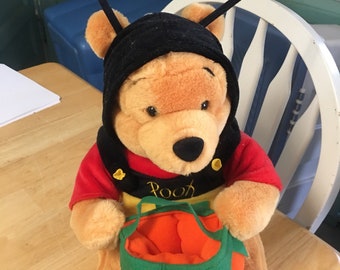 winnie the pooh halloween plush