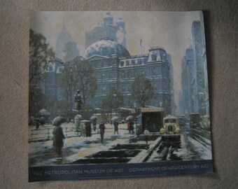 Old New York Post Office by Junius Allen Poster - Print - Metropolitain Museum of Art