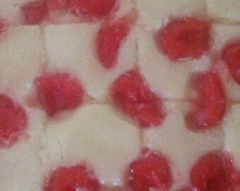 Pineapple upside down cake fudge