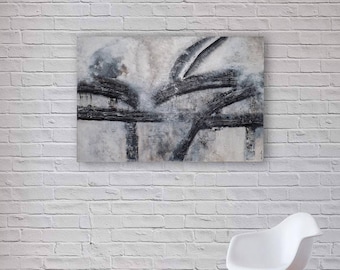 Original Abstract Painting | Modern Acrylic Art | Canvas Wall Art | 91x60