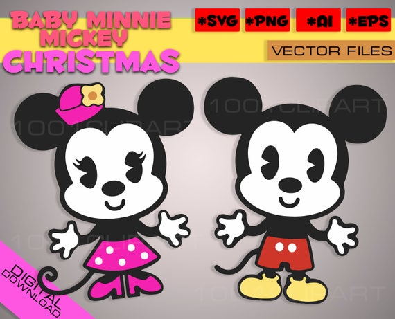 Download Baby Mickey minnie SVG Eps Png Ai Ear Hat SVG Disney Hat