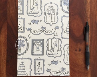 Handmade Wedding or Anniversary Journal