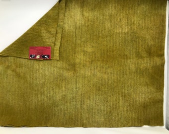 Hand Dyed Wool: Dijon Mustard Texture