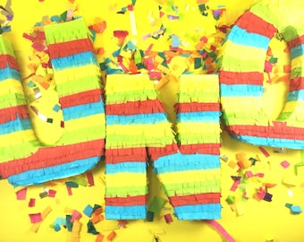 Pinata Letter, Fringe Letters, Weddings, Baby Showers, Bridal Showers, Fiesta Party Decoration, Cinco de Mayo, One Piñata