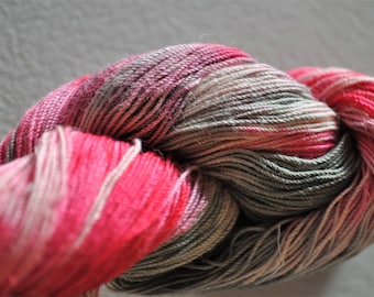 Barnwood. Handpainted Crochet/Weaving/Macrame Cotton Yarn