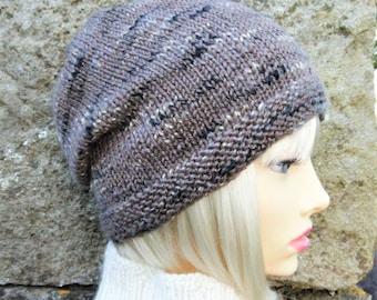 BOGLAND KNITTING PATTERN Slouchy Beanie Pattern for Women and Men Easy/Knit Round/Slouch Hat Pattern /Easy Slouchy Beanie Winter Hat Pattern