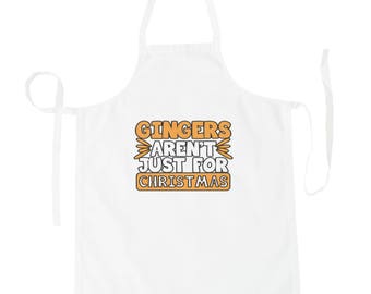 Gingers Aren'T Just Christmas Apron r624b