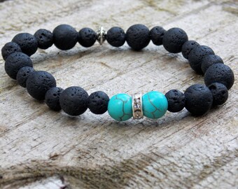 Essential oil diffuser bracelet