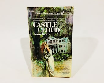Vintage Gothic Romance Book Castle Cloud by Joan Grant 1965 Paperback