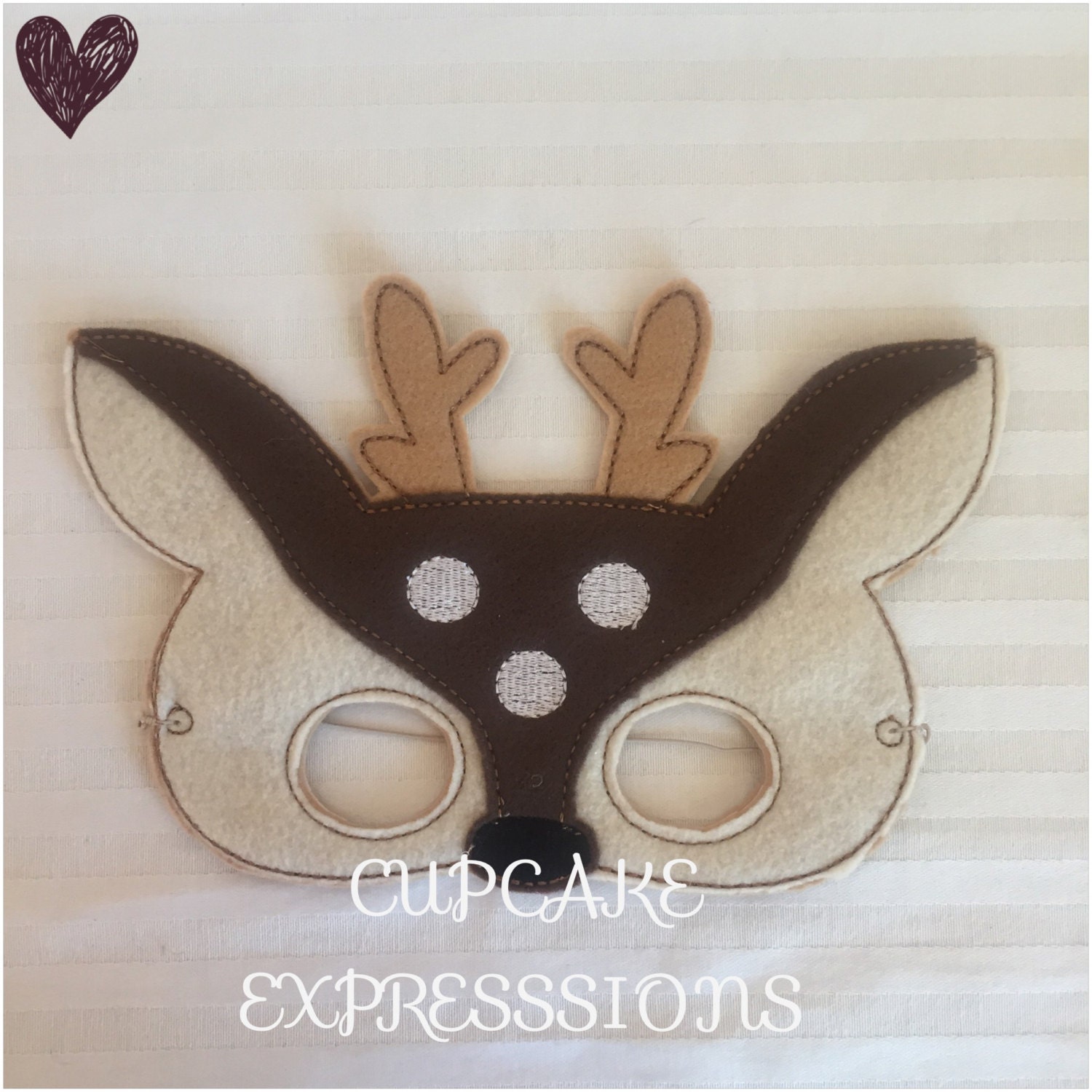 Dress Up Play Mask Deer Doe Kids Costume Pretend Play