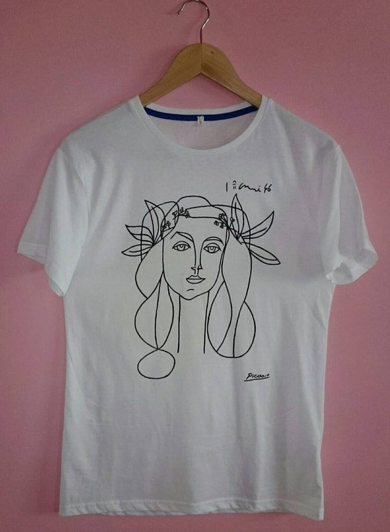 Picasso Woman Francoise Gilot Sketch T Shirt