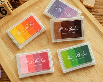 Usages multiples tampon encreur - tampon encreur tampons, tampon encreur Craft, tampon encreur coloré, des encres d’empreintes digitales