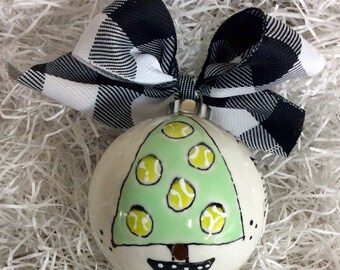 Tennis ornament