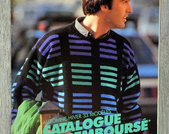 Magazine knitted Penguin 108 - men (Vintage)