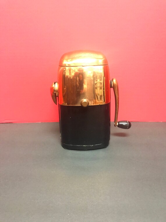 Ice crusher Ice-o-Mat copper and black