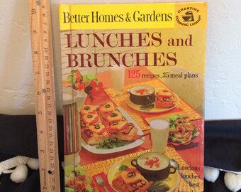 Lunches and Brunches Cookbook by Better Homes & Gardens 1963