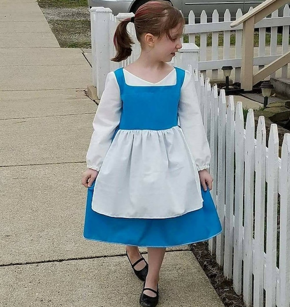 belle village dress costume child