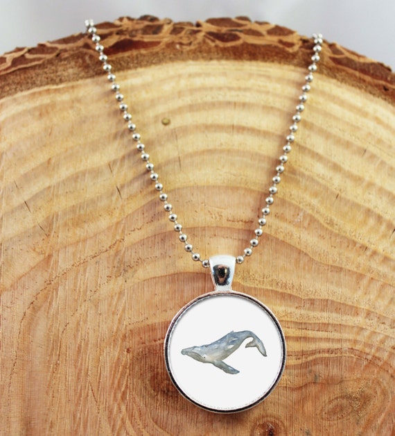 Whale Necklace Whale Jewelry Whale Pendant Humpback Whale