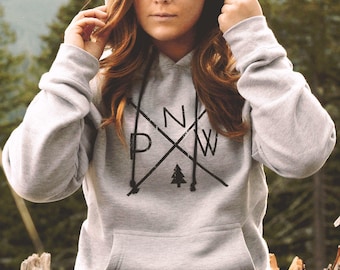 The Original PNW Pride Hoodie - Available in 3 Colors - Perfect for cozying up on those cold PNW mornings