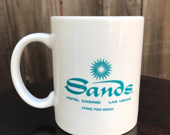 Vintage Las Vegas Sands Casino Coffee Mug