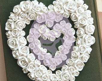 Prima Memory Hardware Resin Frames- Fleur Coeur Frame, Frank Garcia Embellishments, New Release In Stock And Ready To Ship!