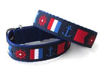 SALE! Timex Weekender Replacement 16 mm or 20mm Watch Band, Nautical Flag Strap, SALE!