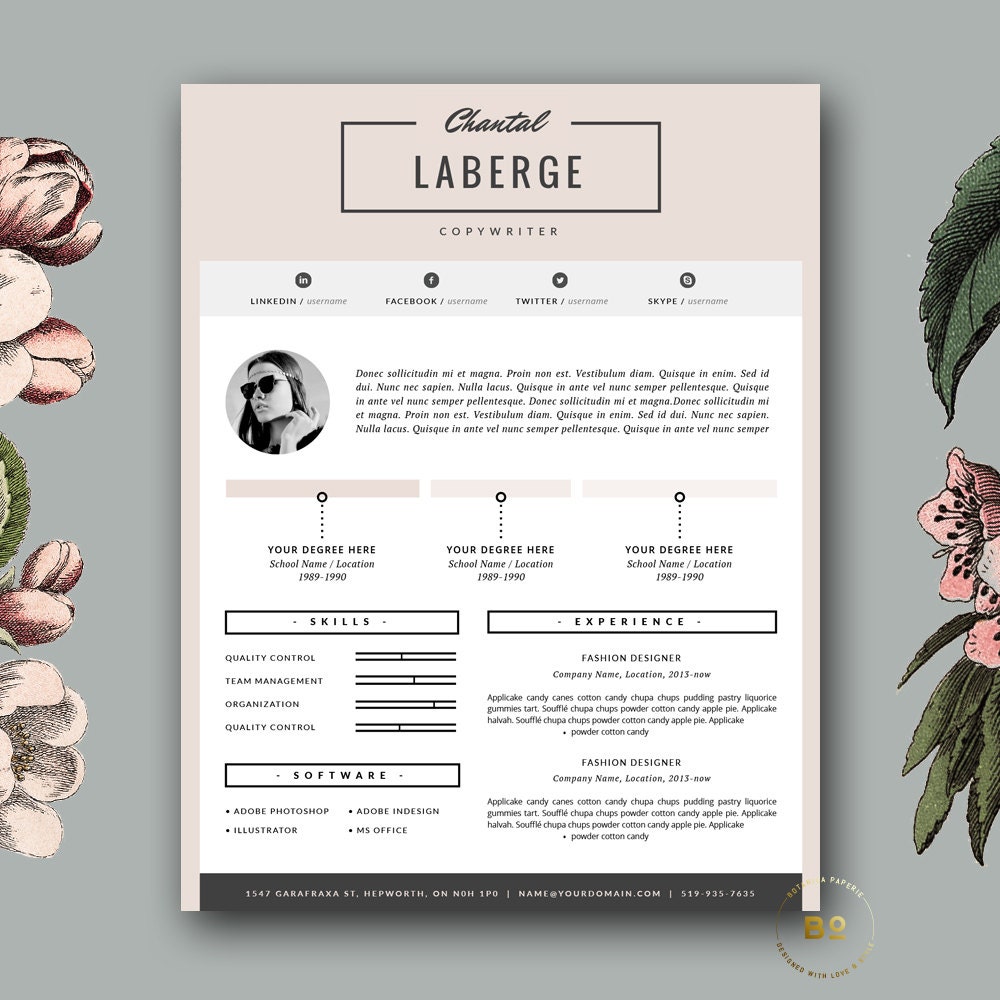 3 page resume template cv template cover letter for ms 3 page resumes
