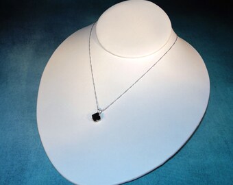 Beautiful Black Spinel Necklace