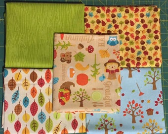 Fat Quarter Bundle - Harvest Fabric - Riley Blake Designs - Cotton Fabric - Fat Quarter - Harvest Fabric