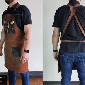 Leather apron | Etsy