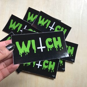 Witch 3" vinyl sticker