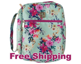 Monogrammed Wilmington Floral Bible Cover/Planner Cover/Protector FREE SHIPPING!
