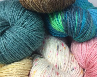 Merino/Bamboo/Silk Sock Yarn