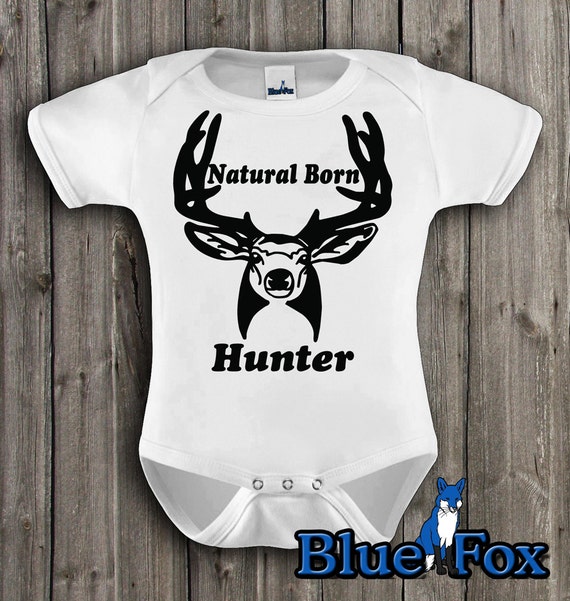 Hunting baby infant clothing natural born hunter baby boy