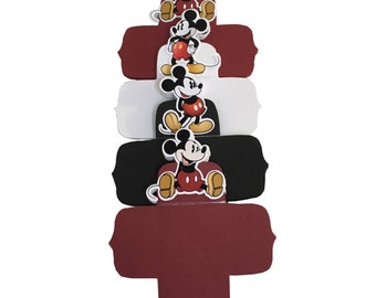Mickey Mouse (vintage) bonbon holders, forminhas,brigadeiros (24 units)
