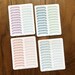 CANCELLED RESCUEDULED: 2018 Colors | inkWELL Press | A5 Bound Quarterly | Matte Repositionable Planner Stickers | LucKaty |