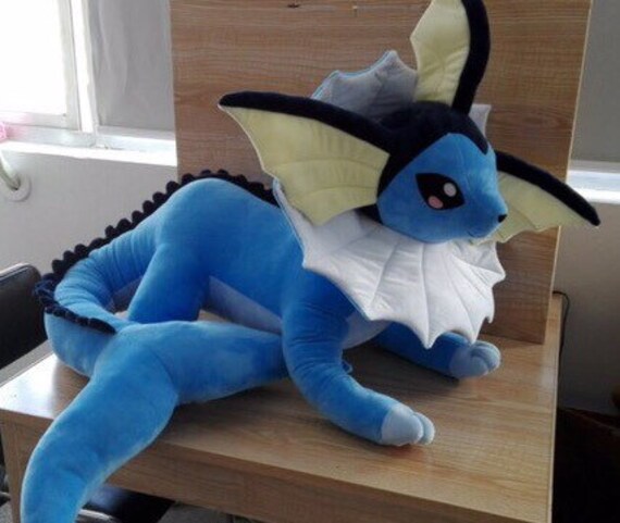 Life Size Vaporeon Pokemon Pillow Bolster