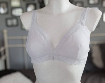White lace bra top