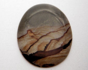 Select Cripple Creek Picture Jasper cabochon
