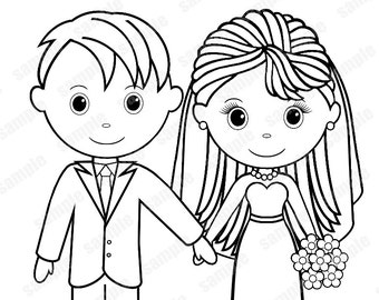 Wedding Coloring Pages For Kids 5