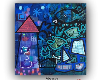 "Abyss" miniart No. 47, 2016, MonMondimaginaire