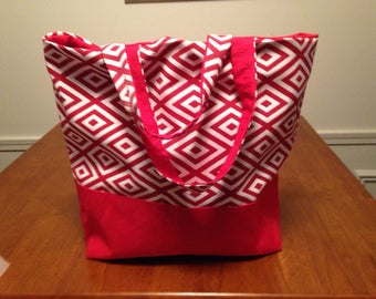 Tote Bag, Market Tote, Purse Tote, Handbag