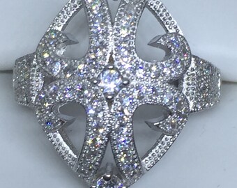 Sterling SilverBling Bling Ring