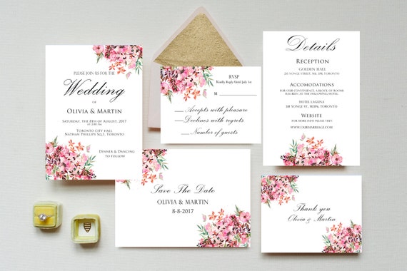 Wedding Invitations Sets Canada 10