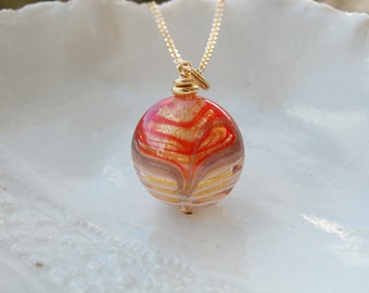 Venetian Murano Filigrana Earrings