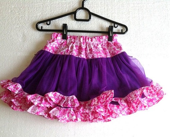 Sewing Pattern Skirt Girls pdf pattern for 2 to 10 Years of