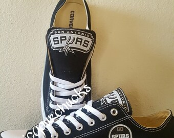 Adult Custom SPURS Converse