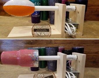 Cuptisserie, Cup Turner, Cup Spinner, Rostisserie, Turner, Mugtisserie