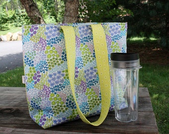 Insulated Lunch Bag CUSTOM lunch tote Extra Large Made to Order